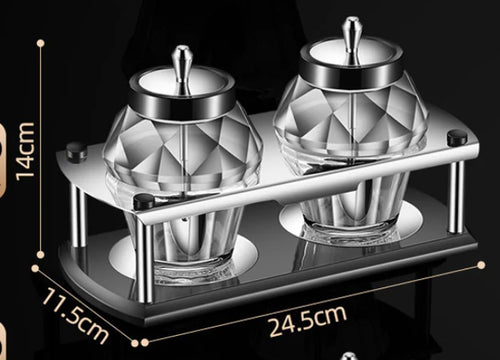 Kitchen Utensils Seasoning Jar with Spoon Cover